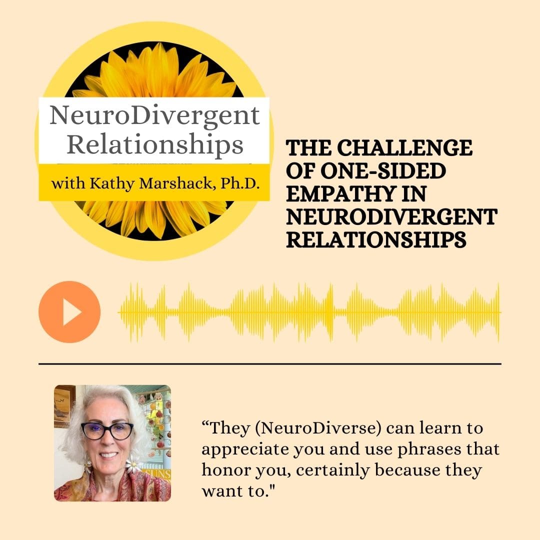 He's Not Like Me: Understanding NeuroDiverse Relationships